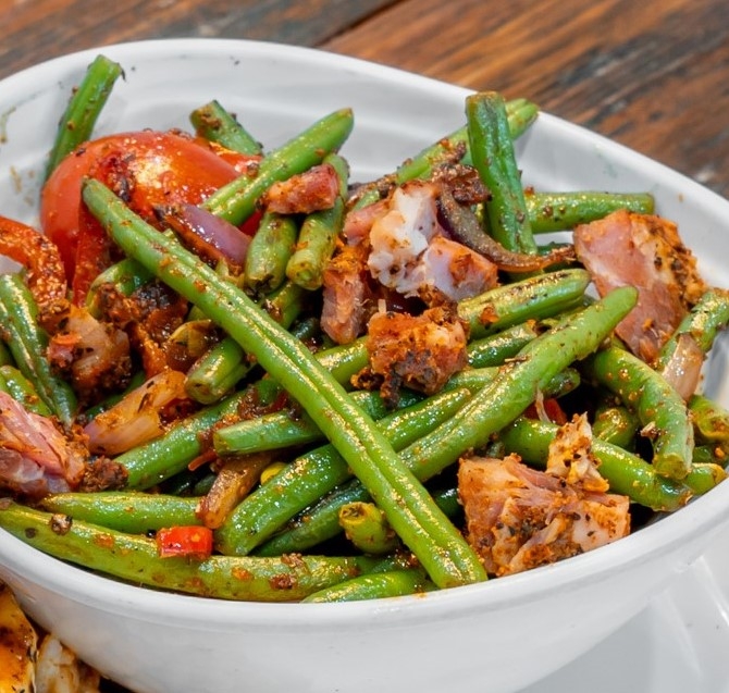 Sauteed Green Beans.