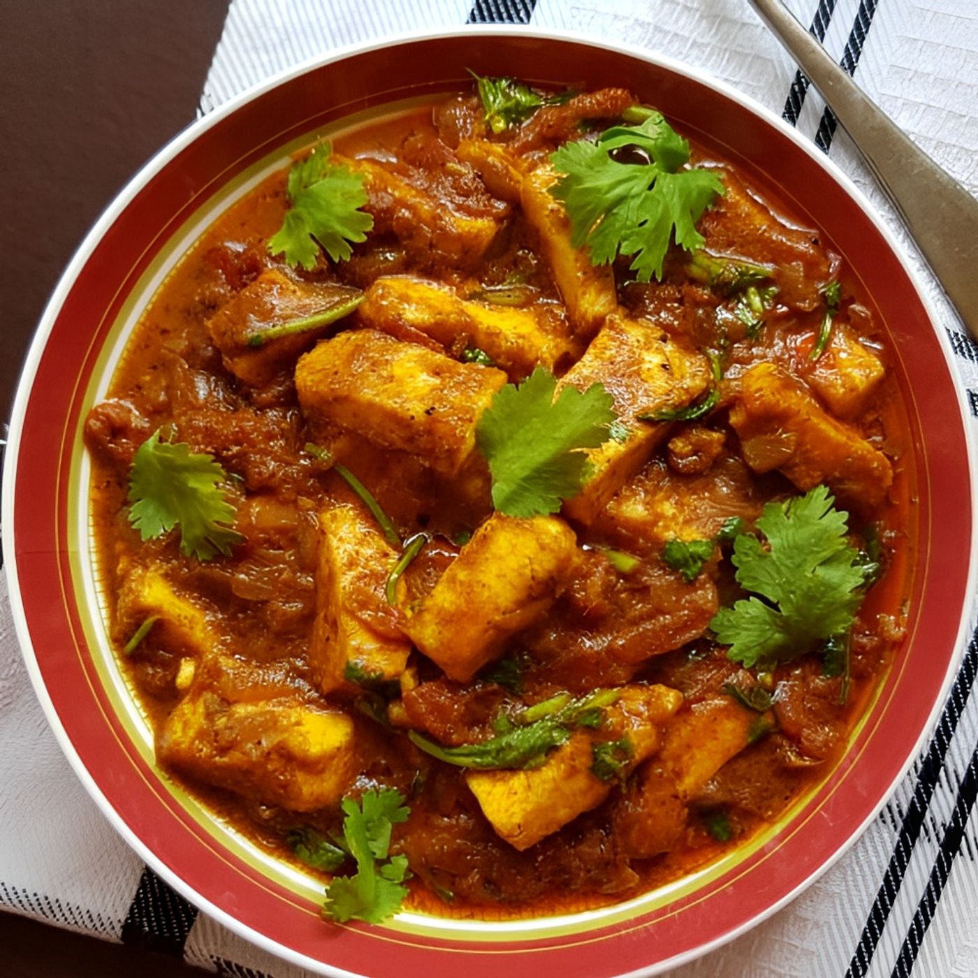 Karaikudi Veg Masala Curry.