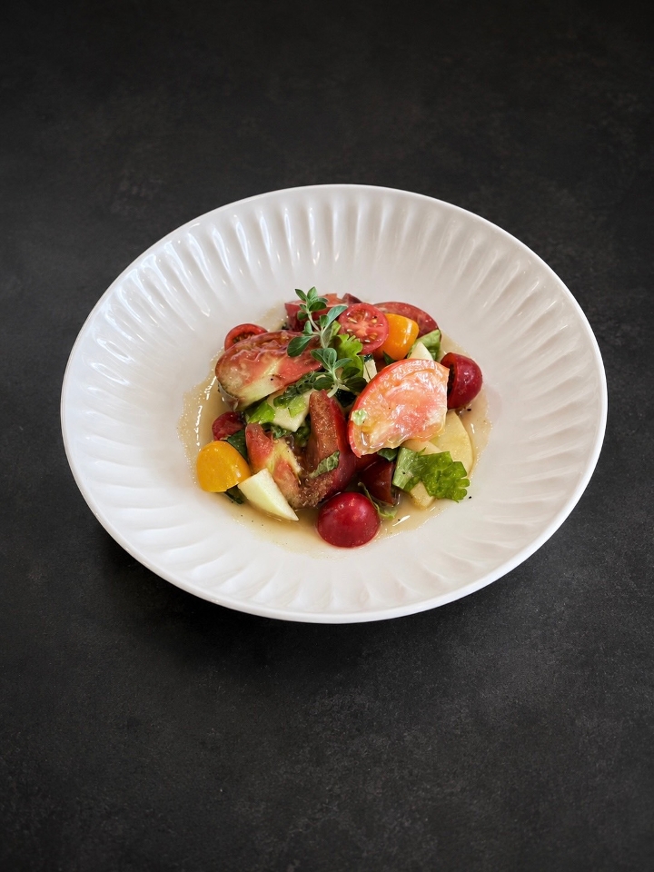Heirloom Tomato Salad.