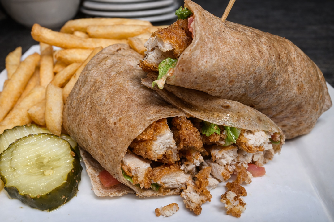 Fried Chicken Wrap.