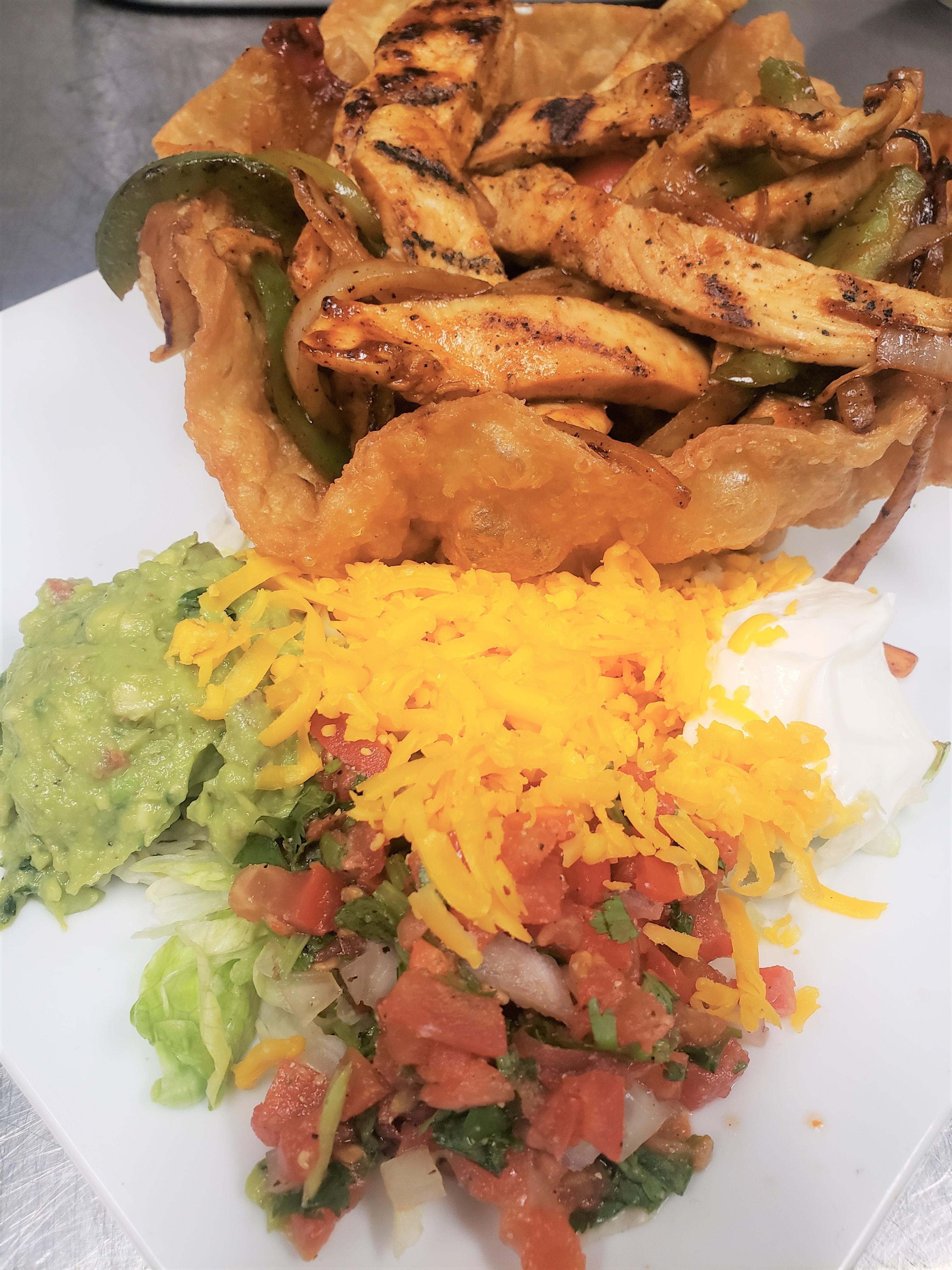 Fajita Salad.
