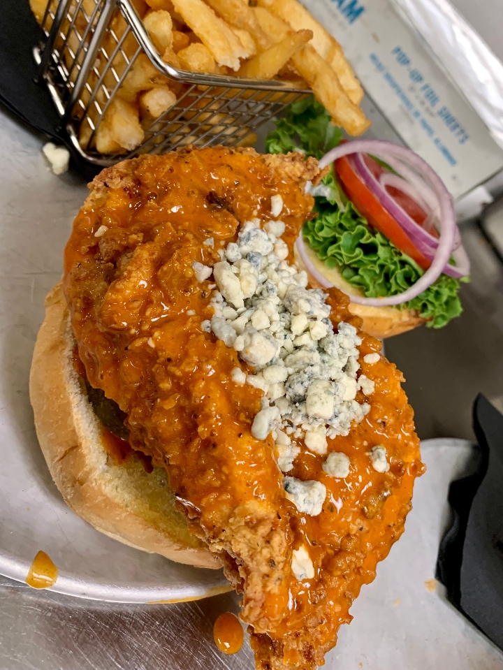 Fried Chicken Sandwhich.