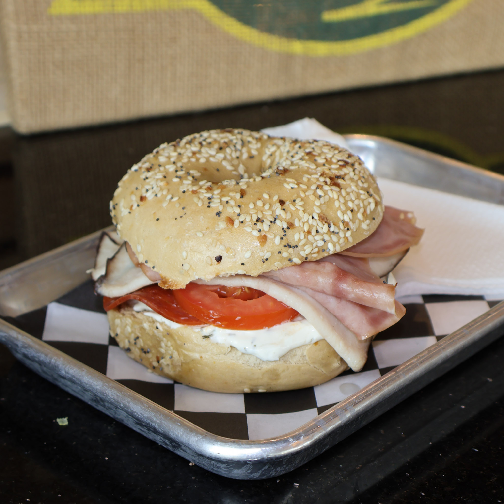 The Brancher Bagel.