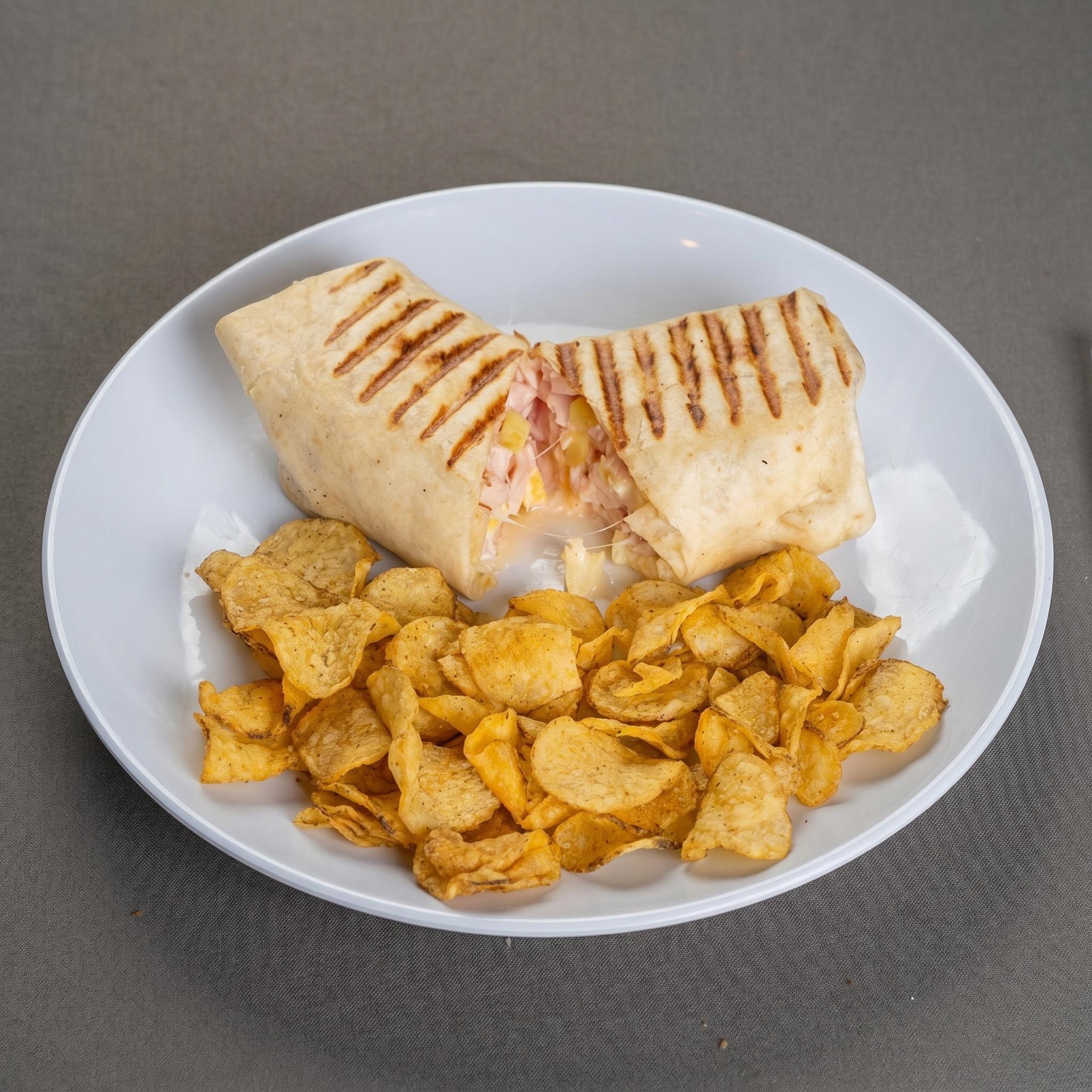 Cajun Turkey Wrap.