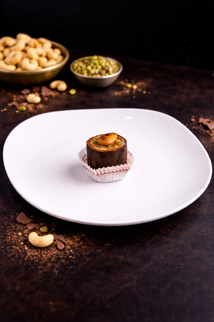 Chocolate Kaju Roll.