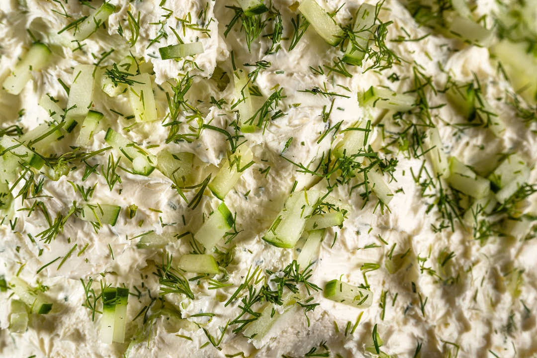 ½ lb Cucumber Dill Cream Cheese.