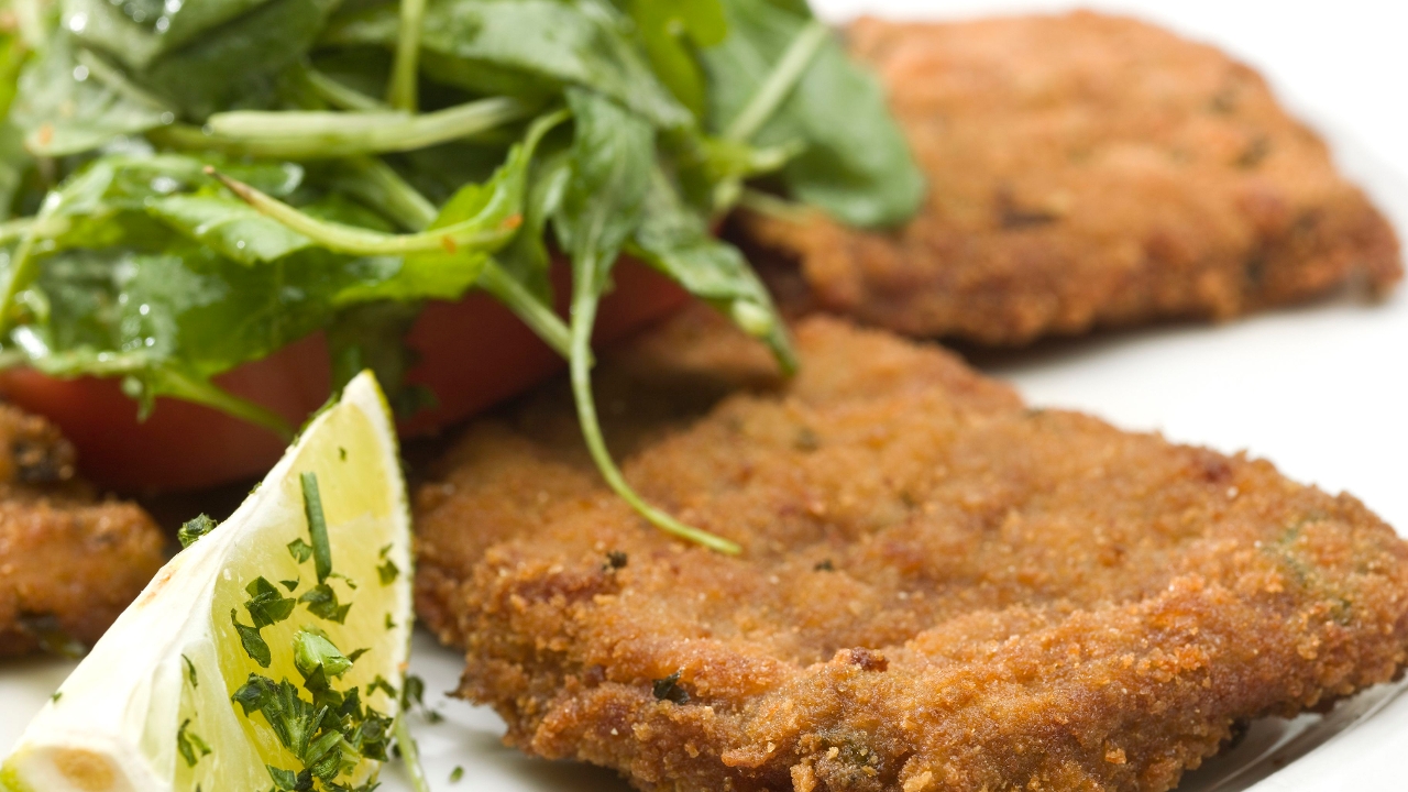 Veal (Scallopini) Milanese.