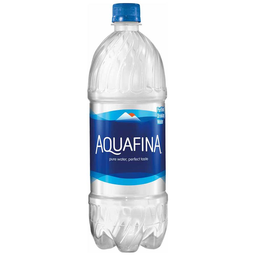 Aquafina Purified Drinking Water - 33.8 Ounces.