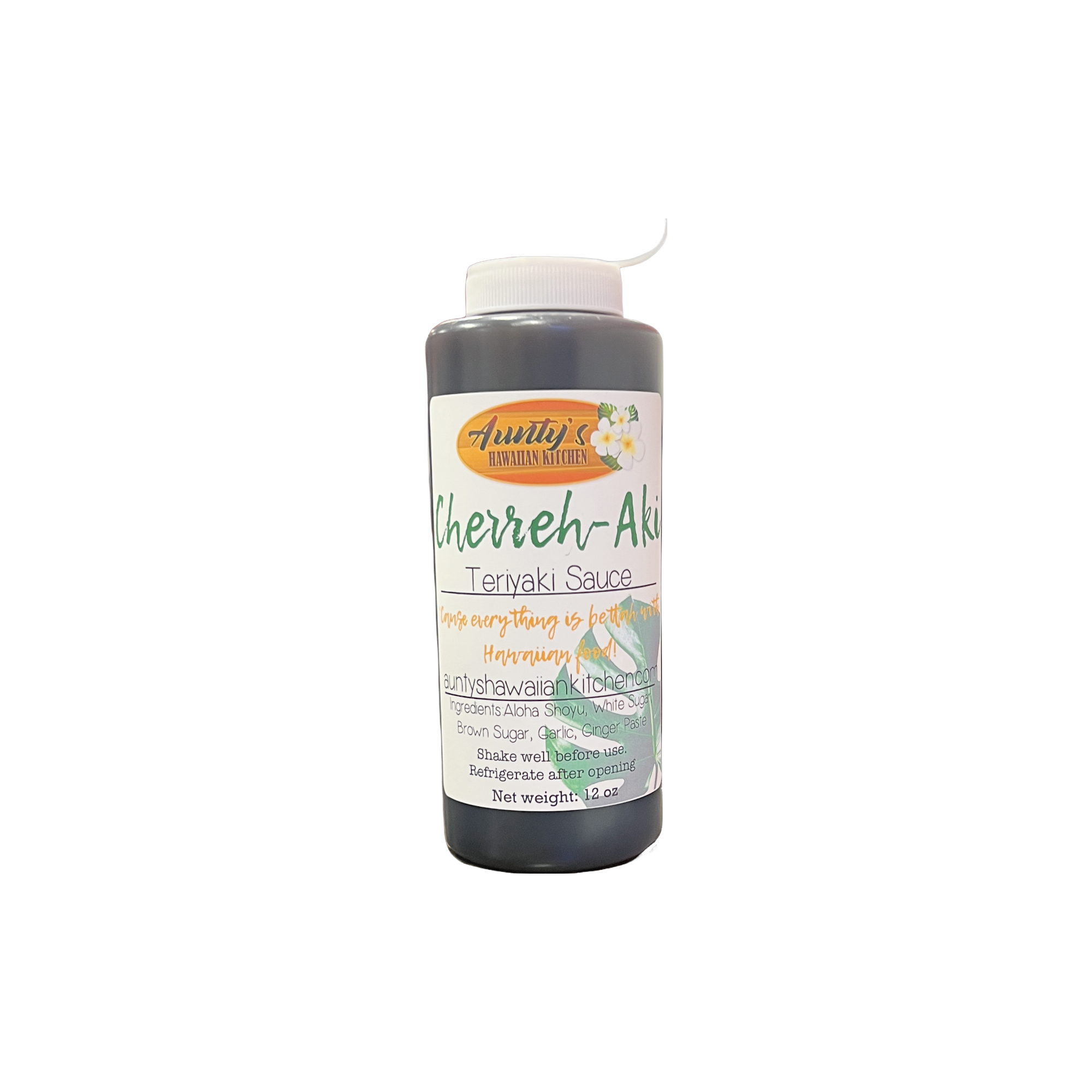 12 oz Bottle Cherreh-Aki Sauce.