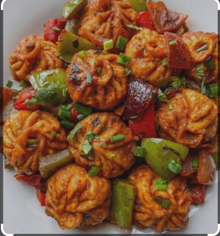 Chili Vegetable Momo.