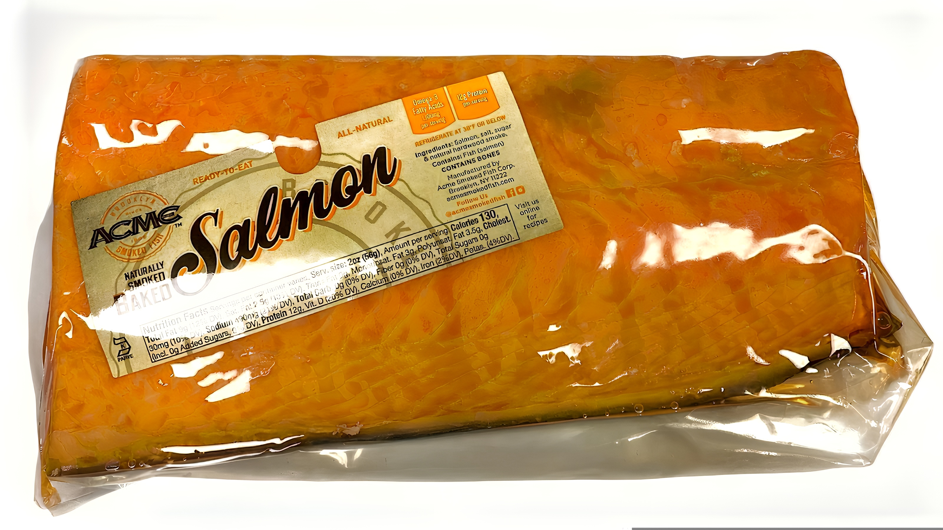 Sliced Baked Salmon.