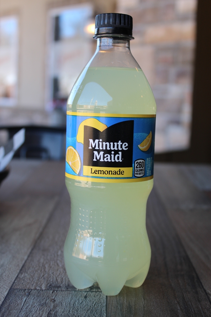 Minute Maid Regular Lemonade.
