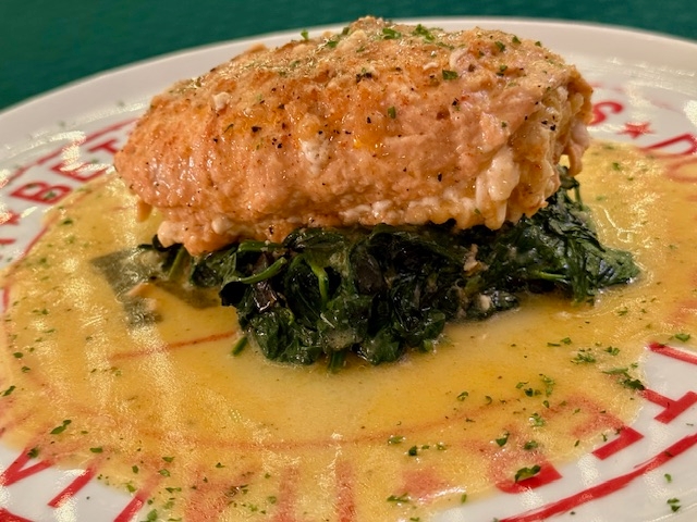 Stuffed Salmon.