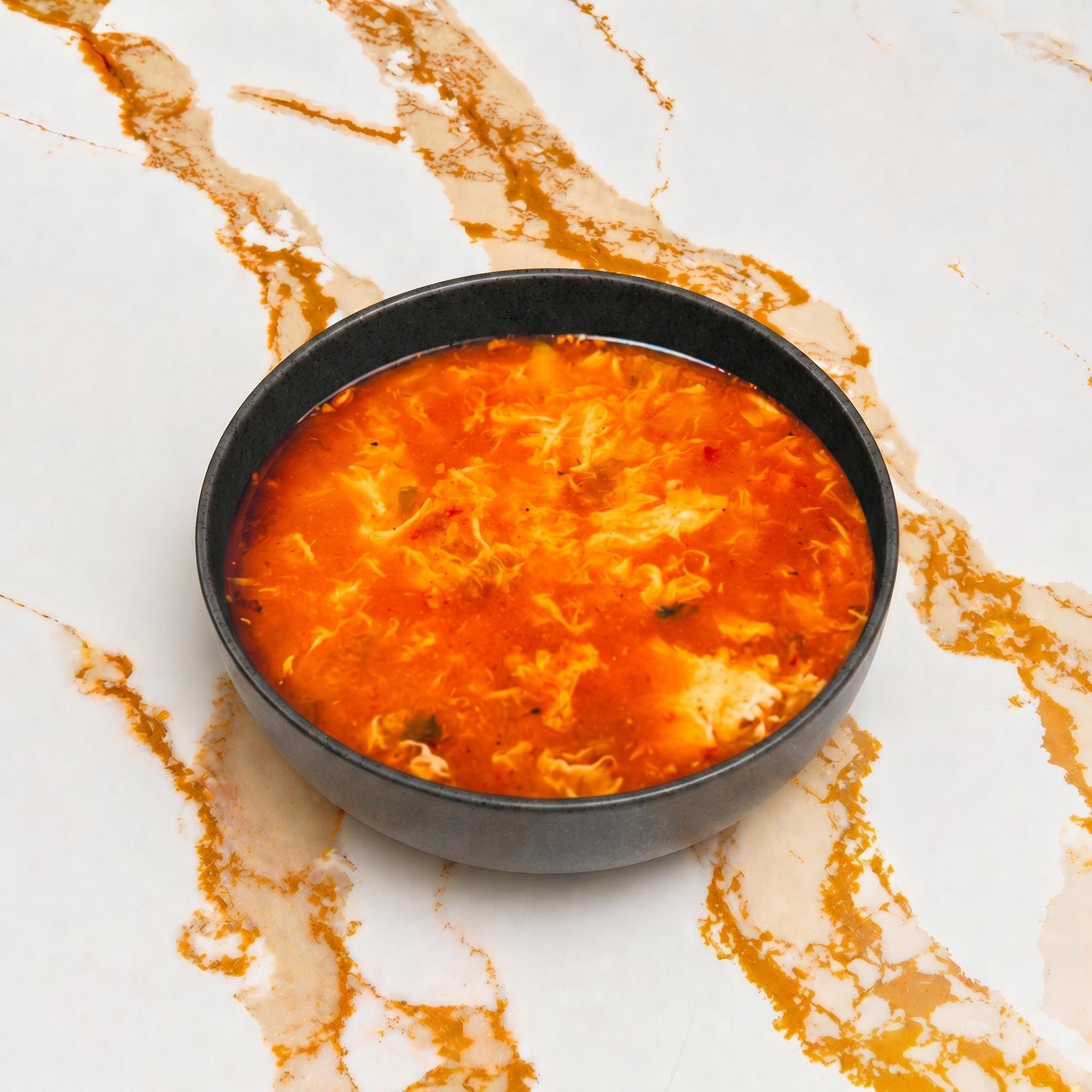 Chicken Hot & sour soup.