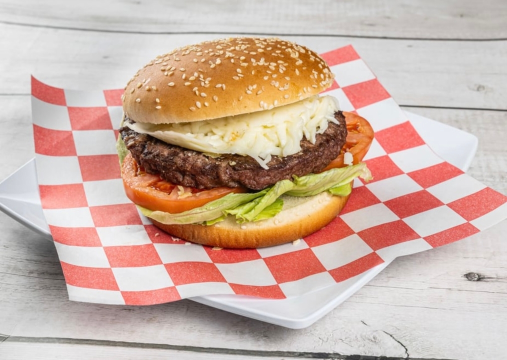 American Cheese Burger.