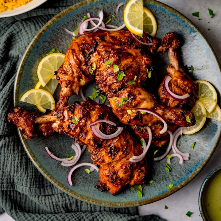 Tandoori Chicken 1/2 Order.
