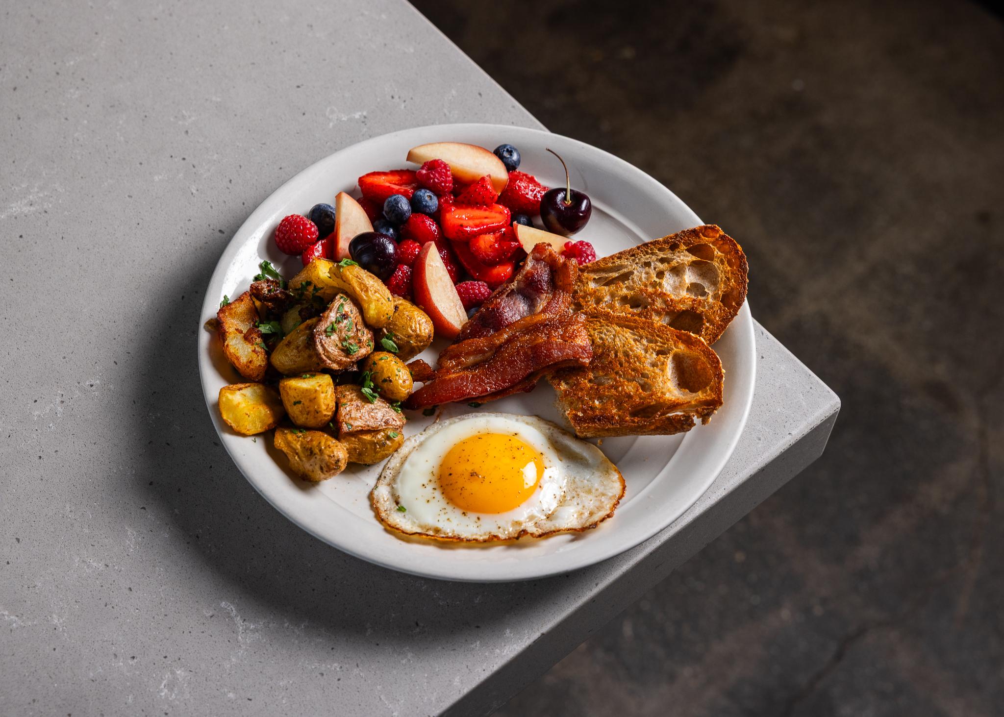Kiddie Breakfast Plate.