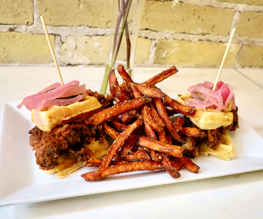 Chicken & Waffles.
