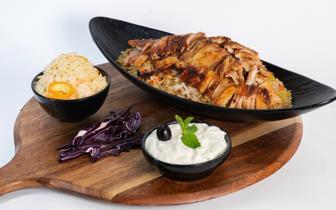 Chicken Shawarma Platter.