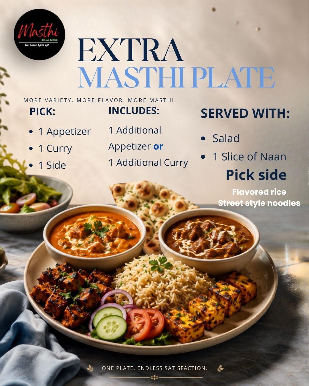 Extra Masthi Plate.