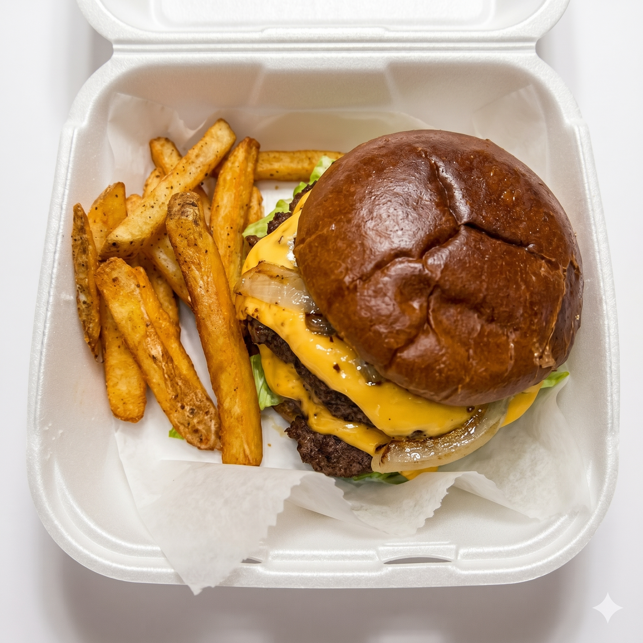 Single Smash Burger.