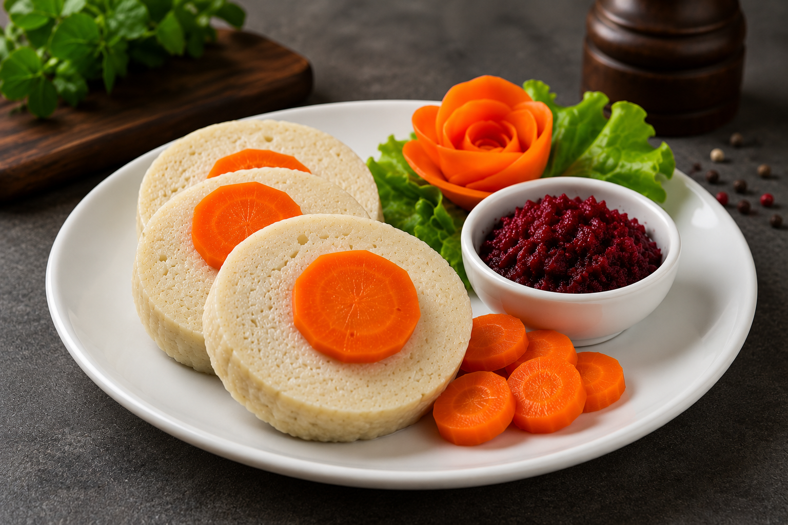 Gefilte Fish & Chrien.