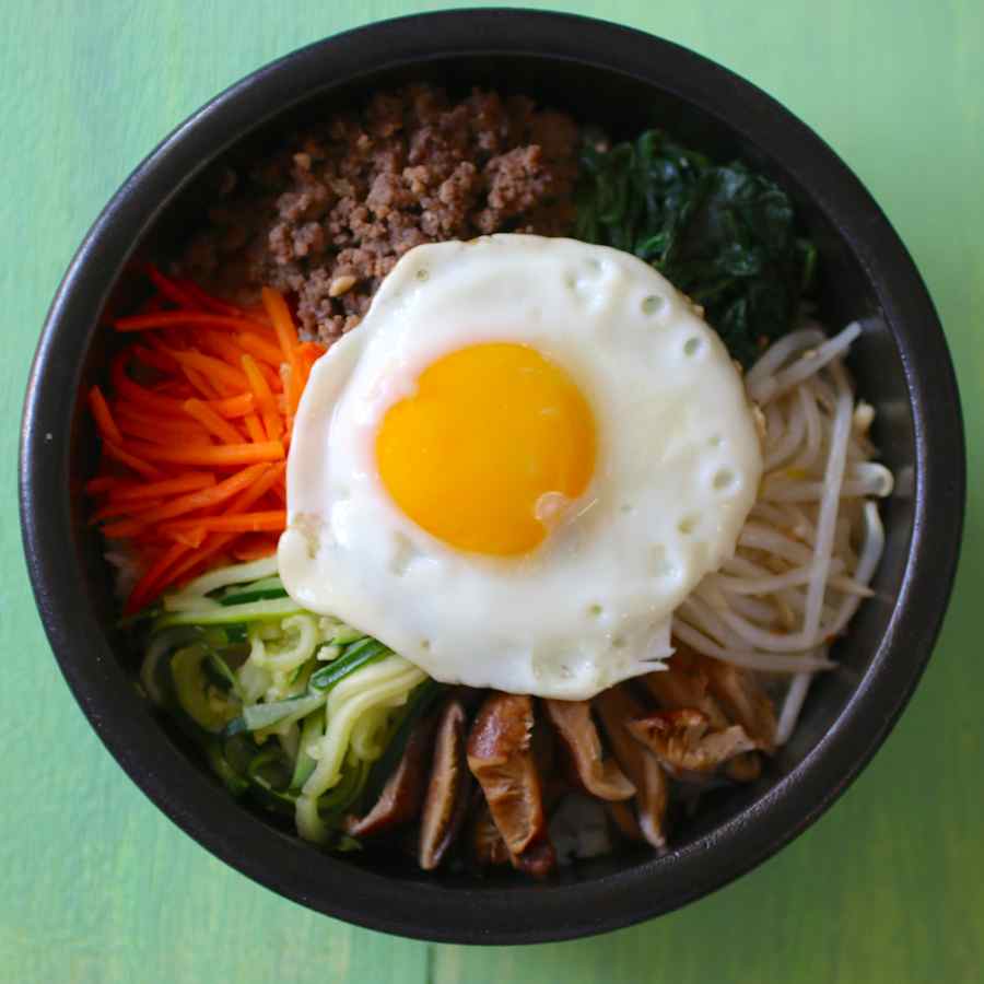 Bibimbop beef.