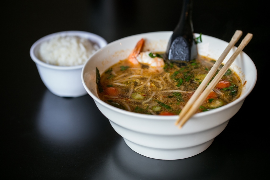 MAMA TRAN SHRIMP SOUP.