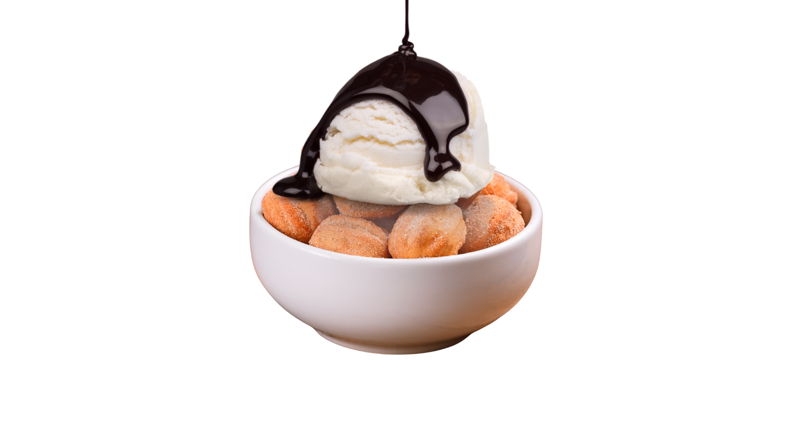 Churro Ice Cream Bites.