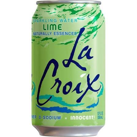 La Sparkling Water Lime.