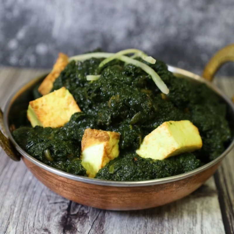 Palak Paneer.