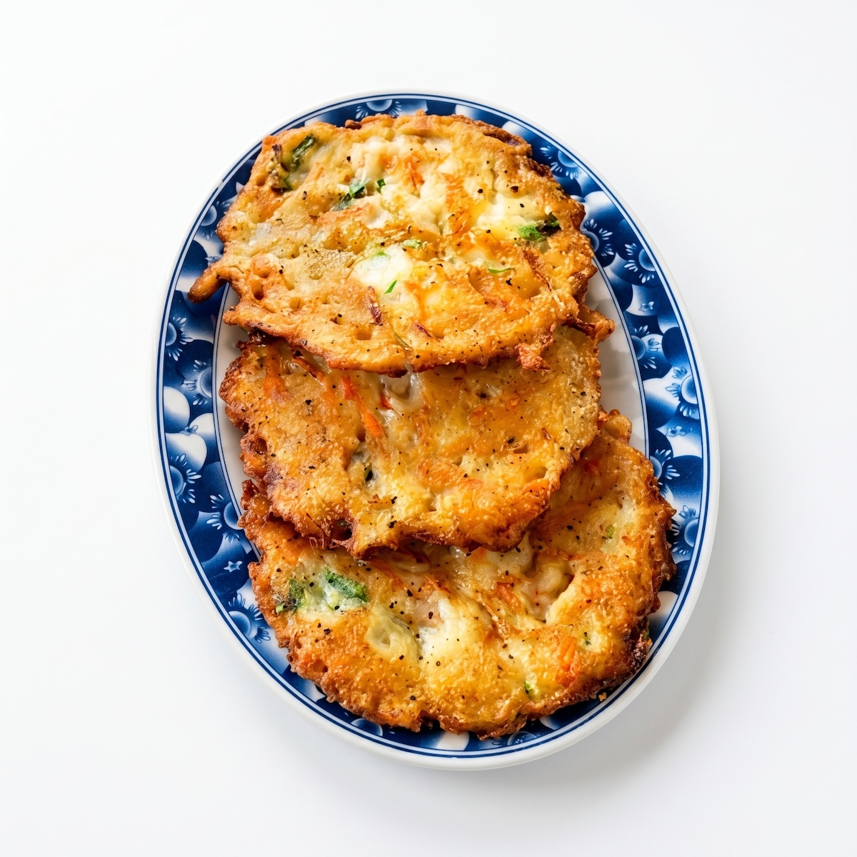 녹두빈대떡 / Mungbean Pancakes.
