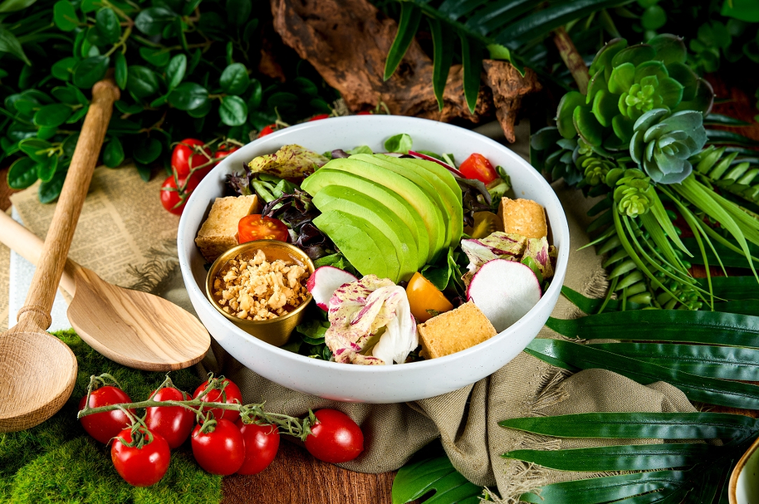 House Fresh Salad (GF)(V) M 10 Serving.