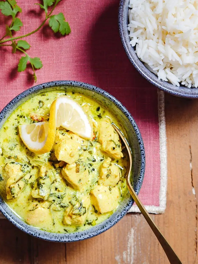Afghani Chicken Curry.