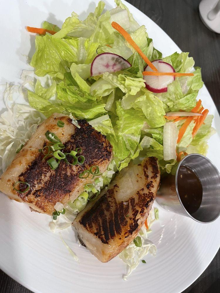 Lemon Pepper Salmon.