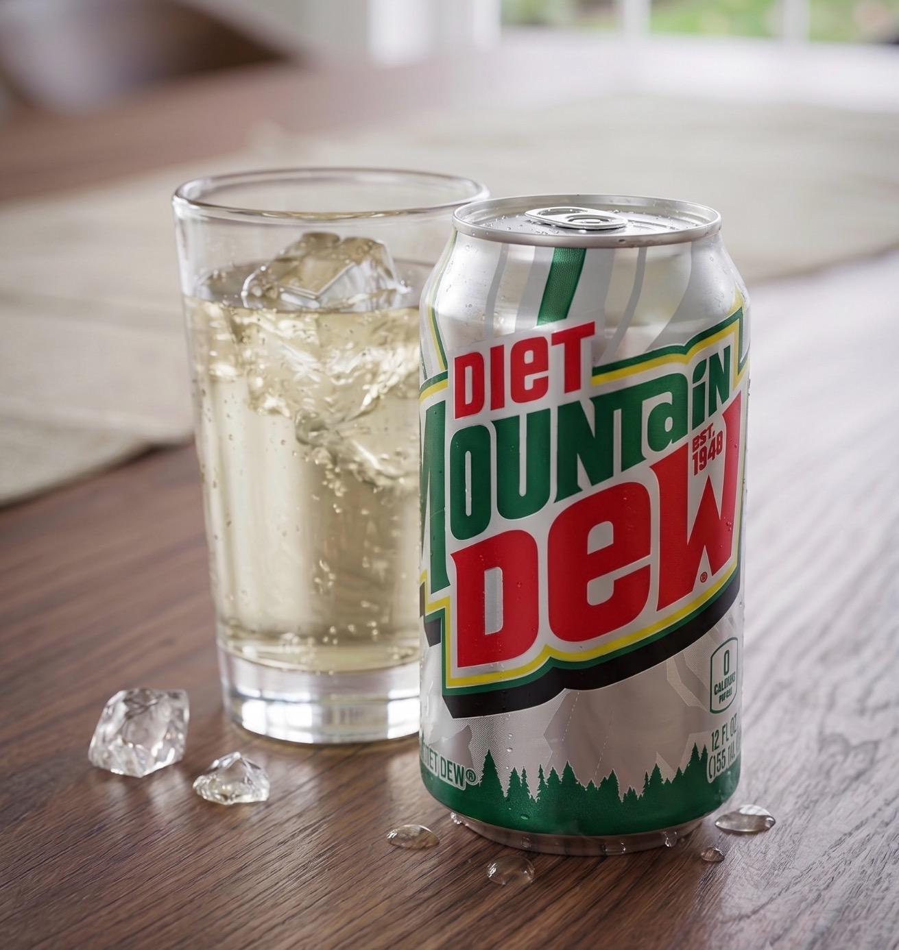 Diet Mountain Dew.