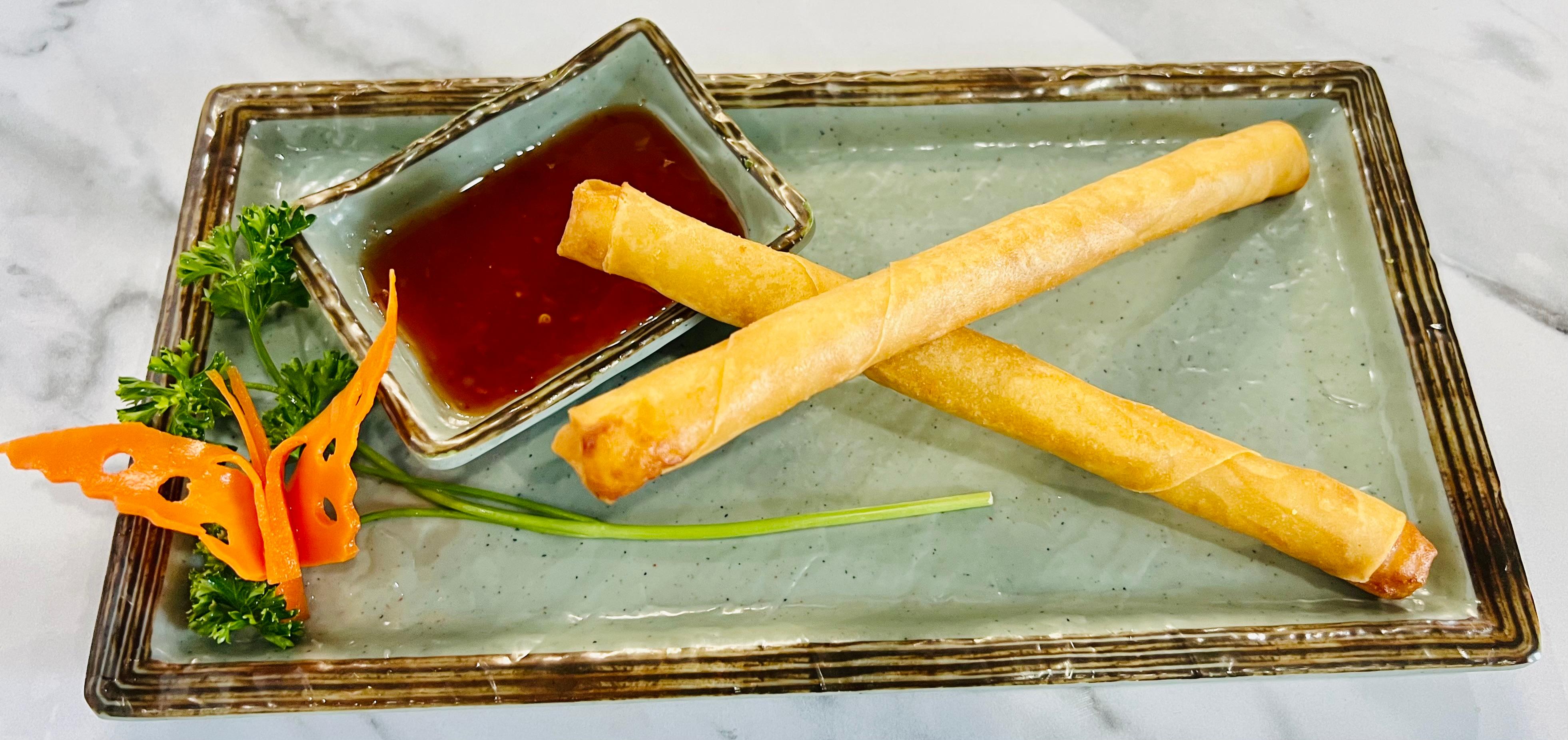Crispy Shrimp Roll.