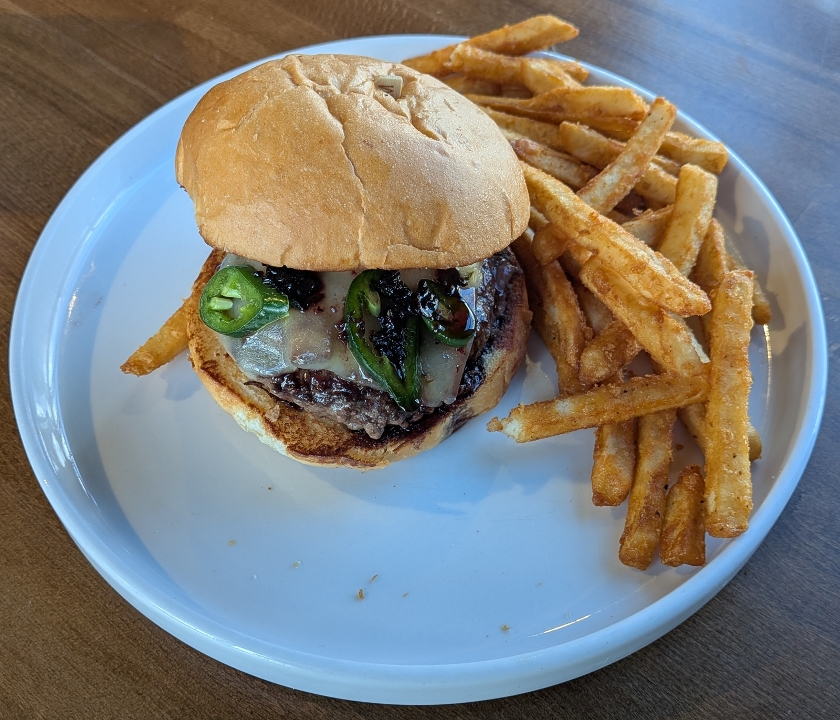 Colorado Bison Burger.