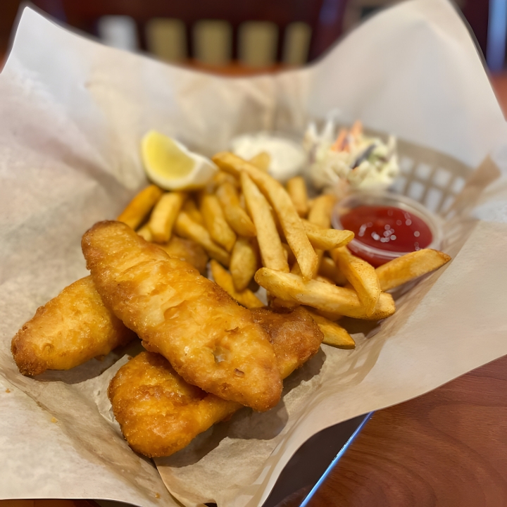 Fish and Chips.