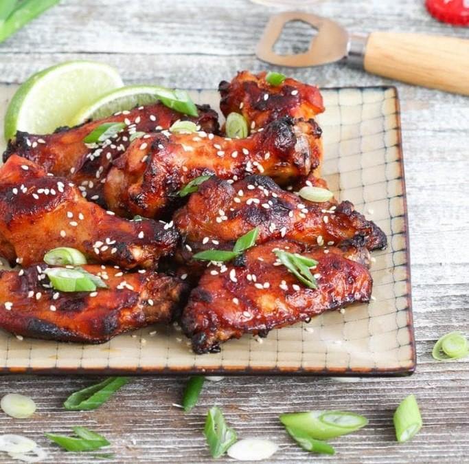 Vic's Street Chicken Wing.