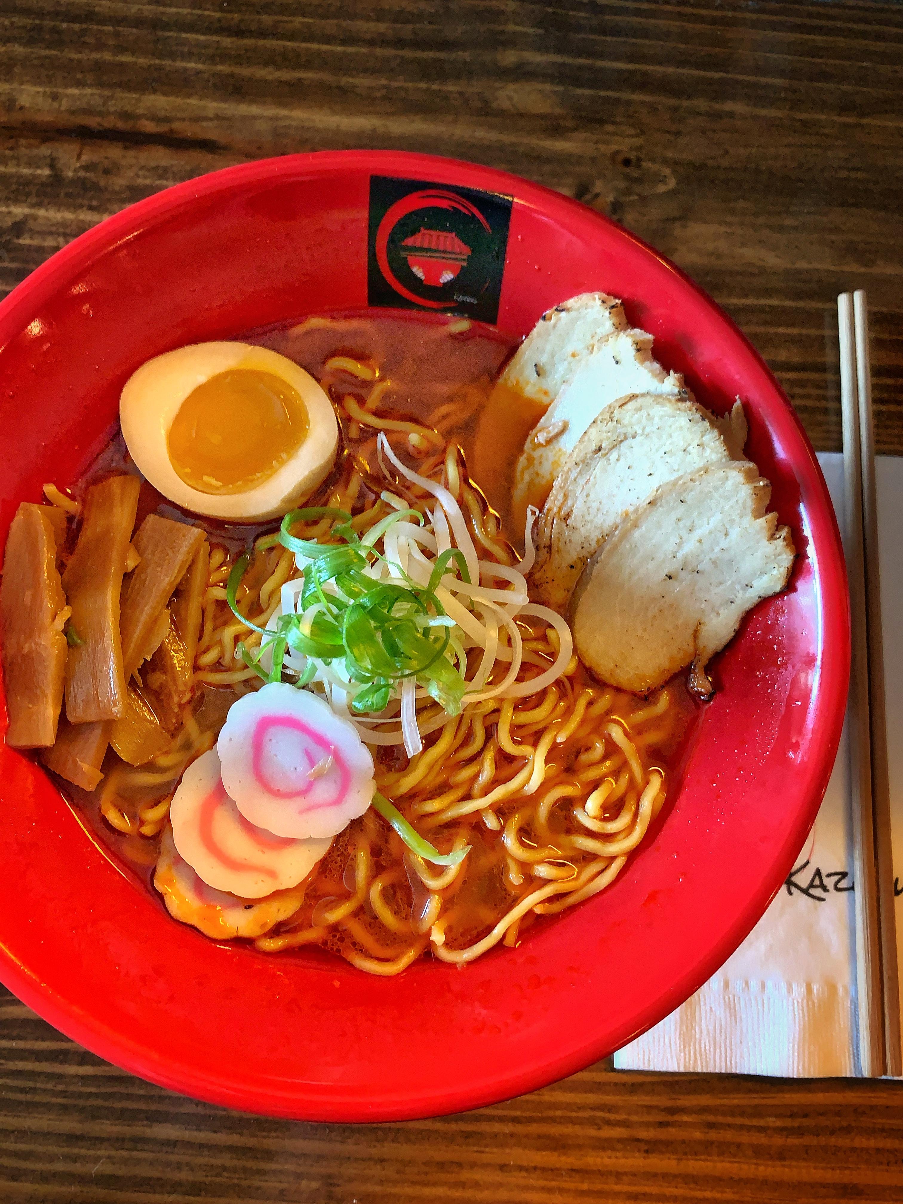 L Spicy Kazoku Shoyu.