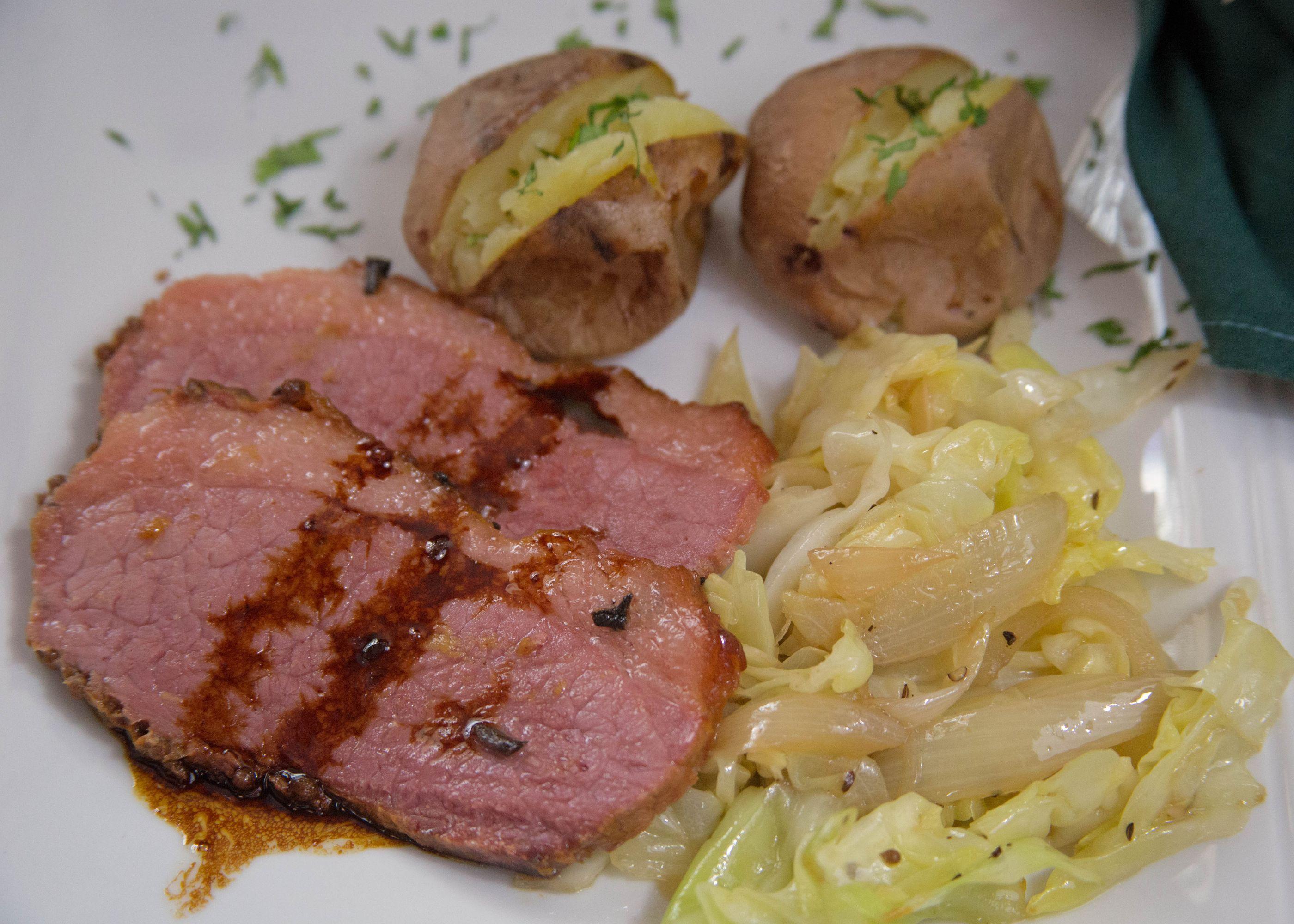 Blarney Beef and Cabbage.