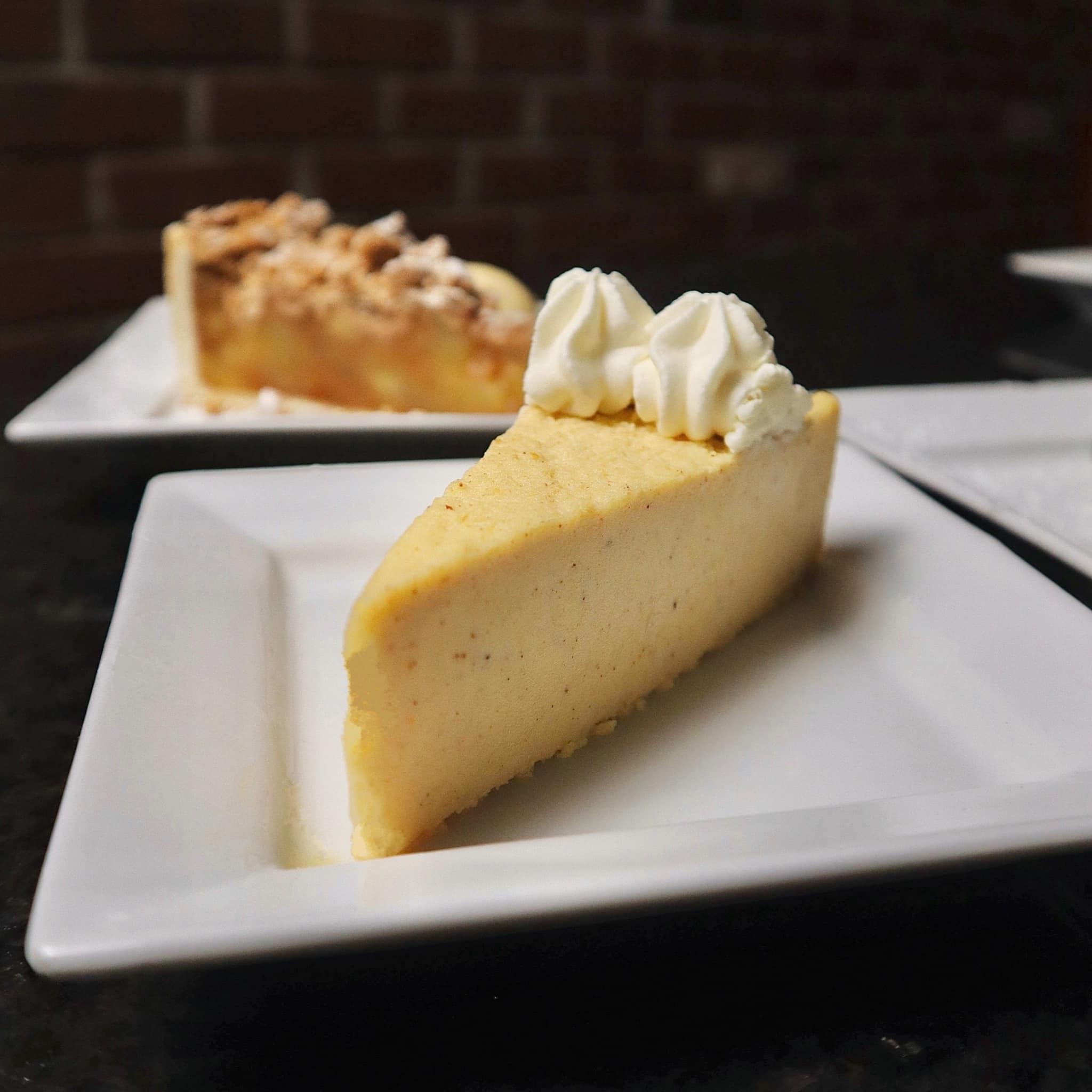 NY Style Cheesecake.