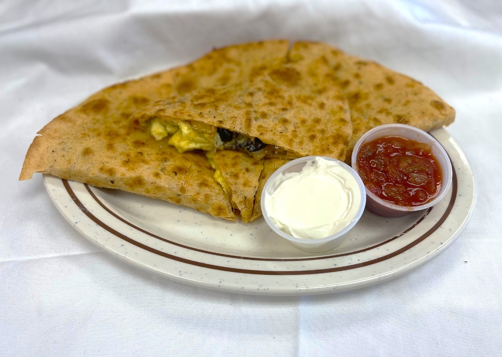 BREAKFAST QUESADILLA.
