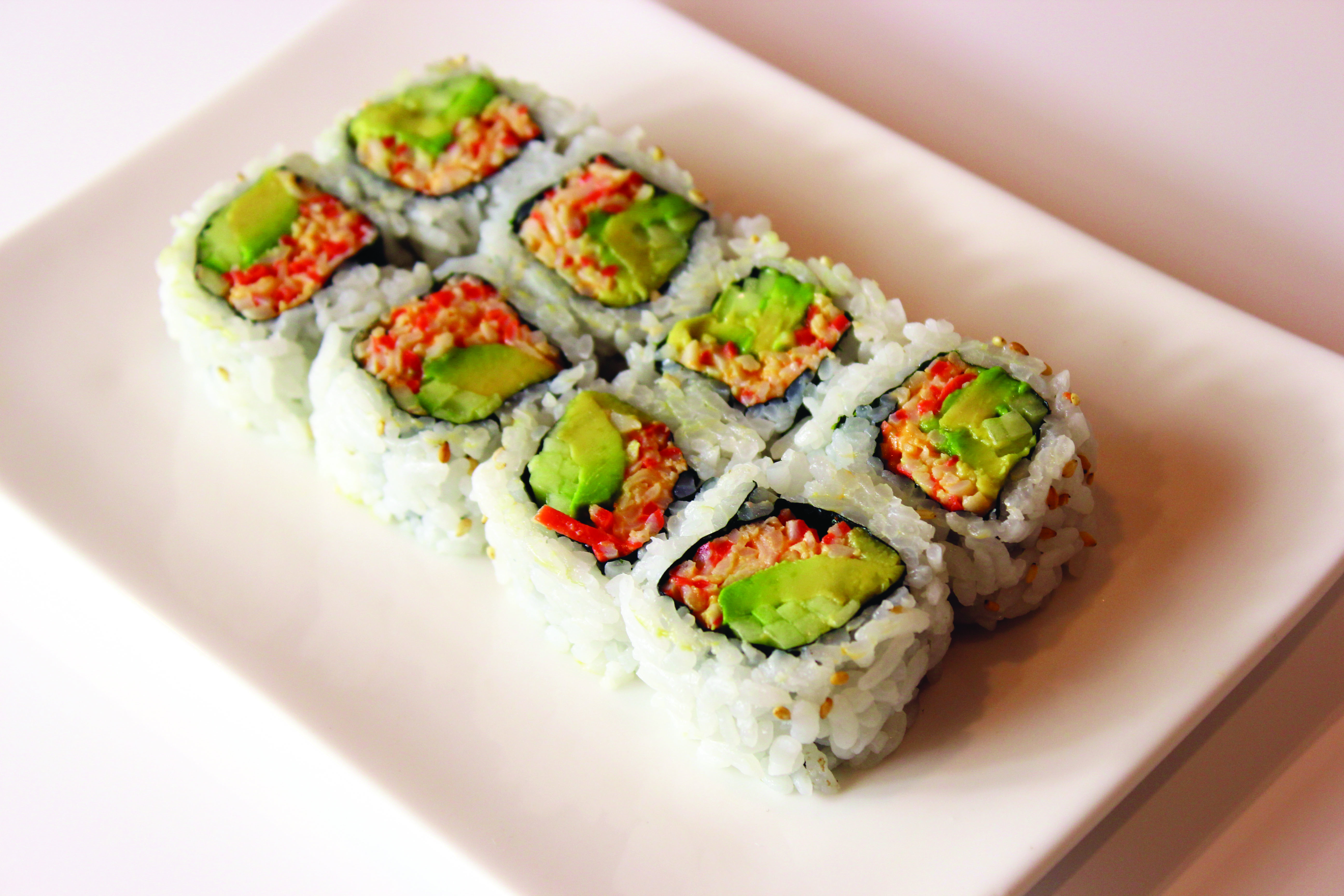 8. Spicy California Roll.