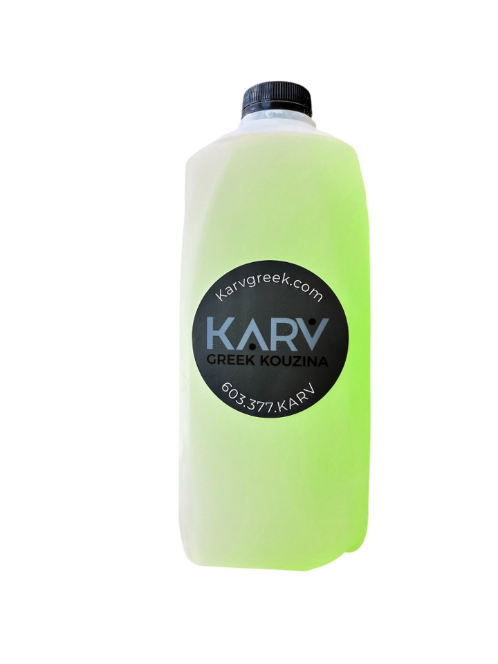CUCUMBER MINT LIMEADE (Half gallon).