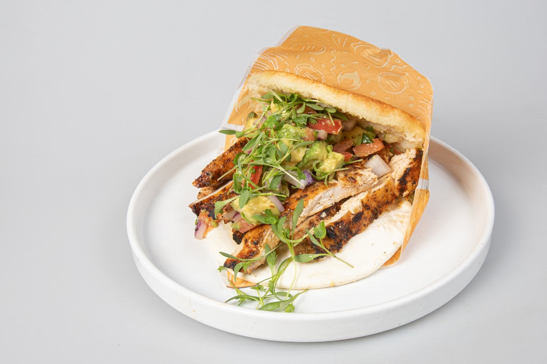 Arepa Chicken Llanera.