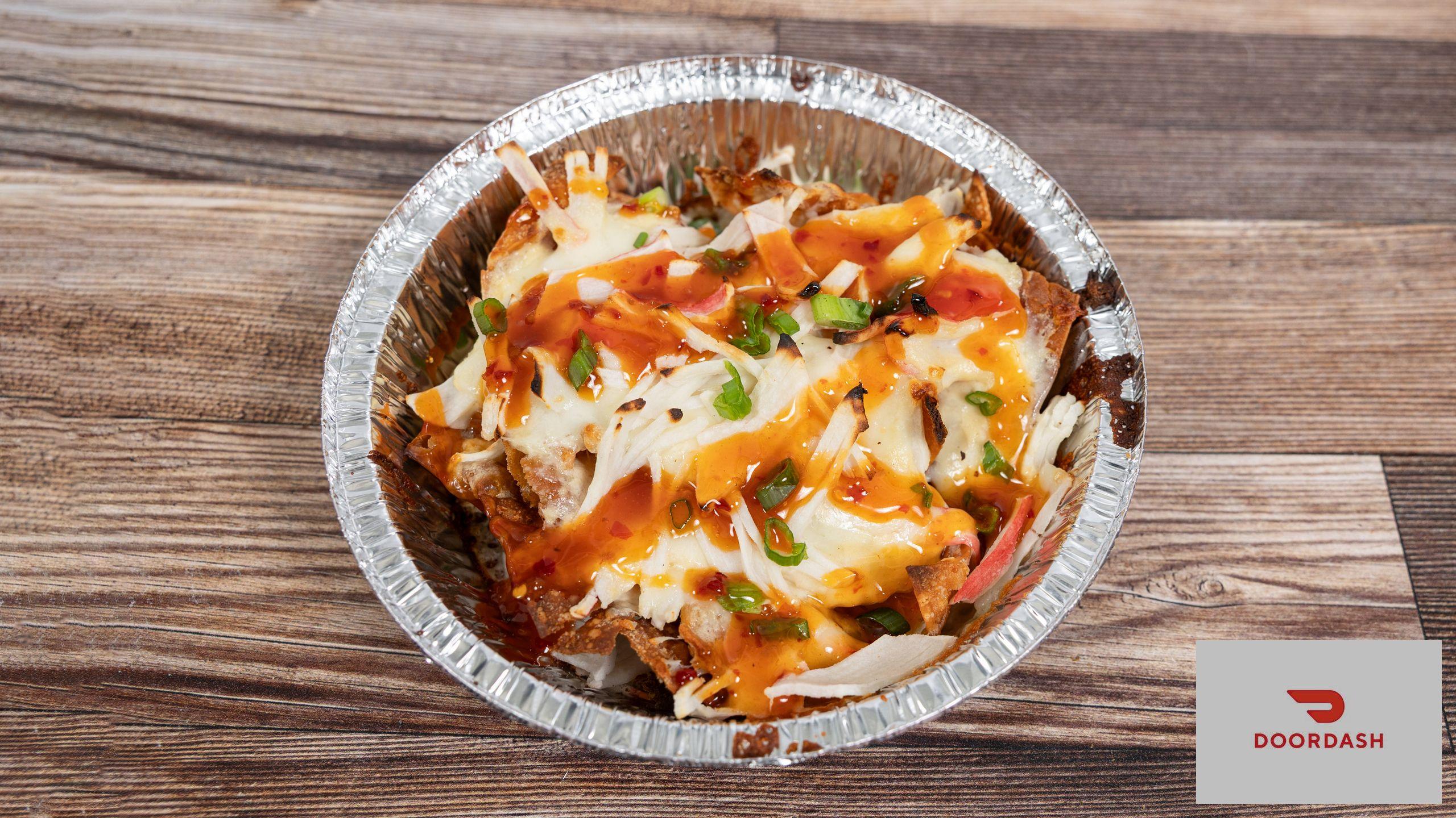 Crab Rangoon Nachos.