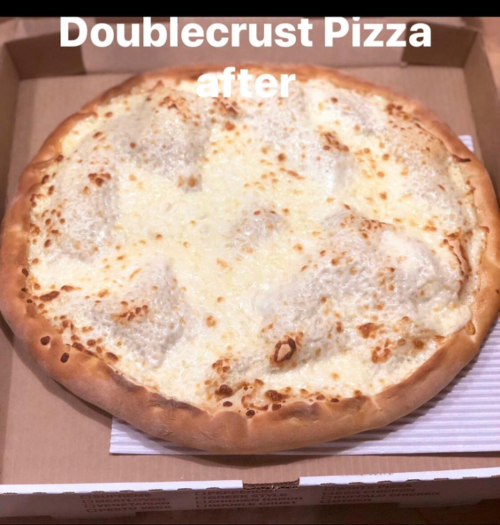 Double Crust Pizza 14".