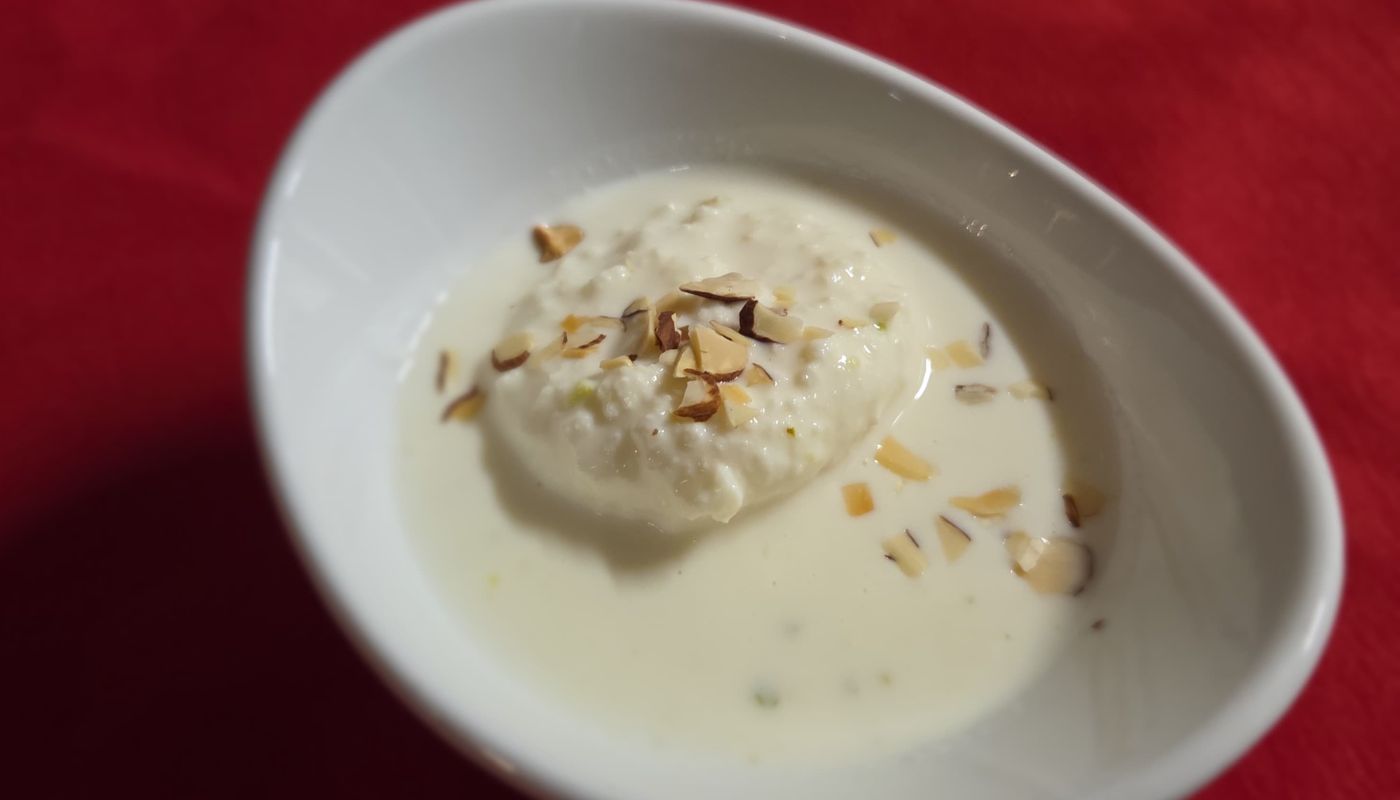 Rasmalai.